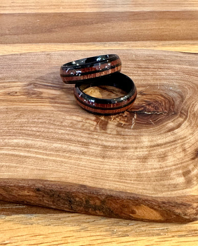 Barrel Gun Stainless Steel Ring Band