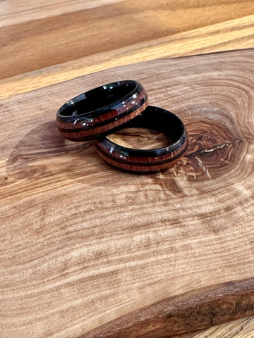 Barrel Gun Stainless Steel Ring Band