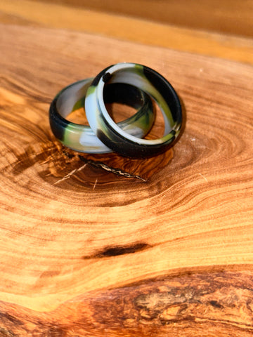 Men's Minimalist Silicone Ring Band