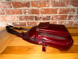 Leather Retro Crossbody Chest Bag