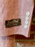 Jos A. Banks Red & White Check Sport Coat