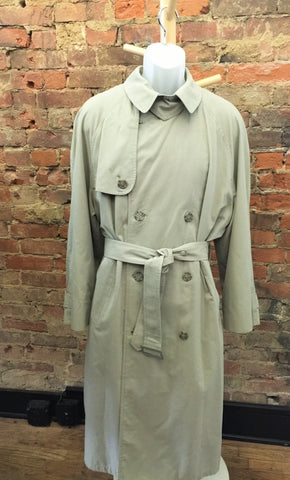 Vintage Misty Harbor Double Breasted Trench